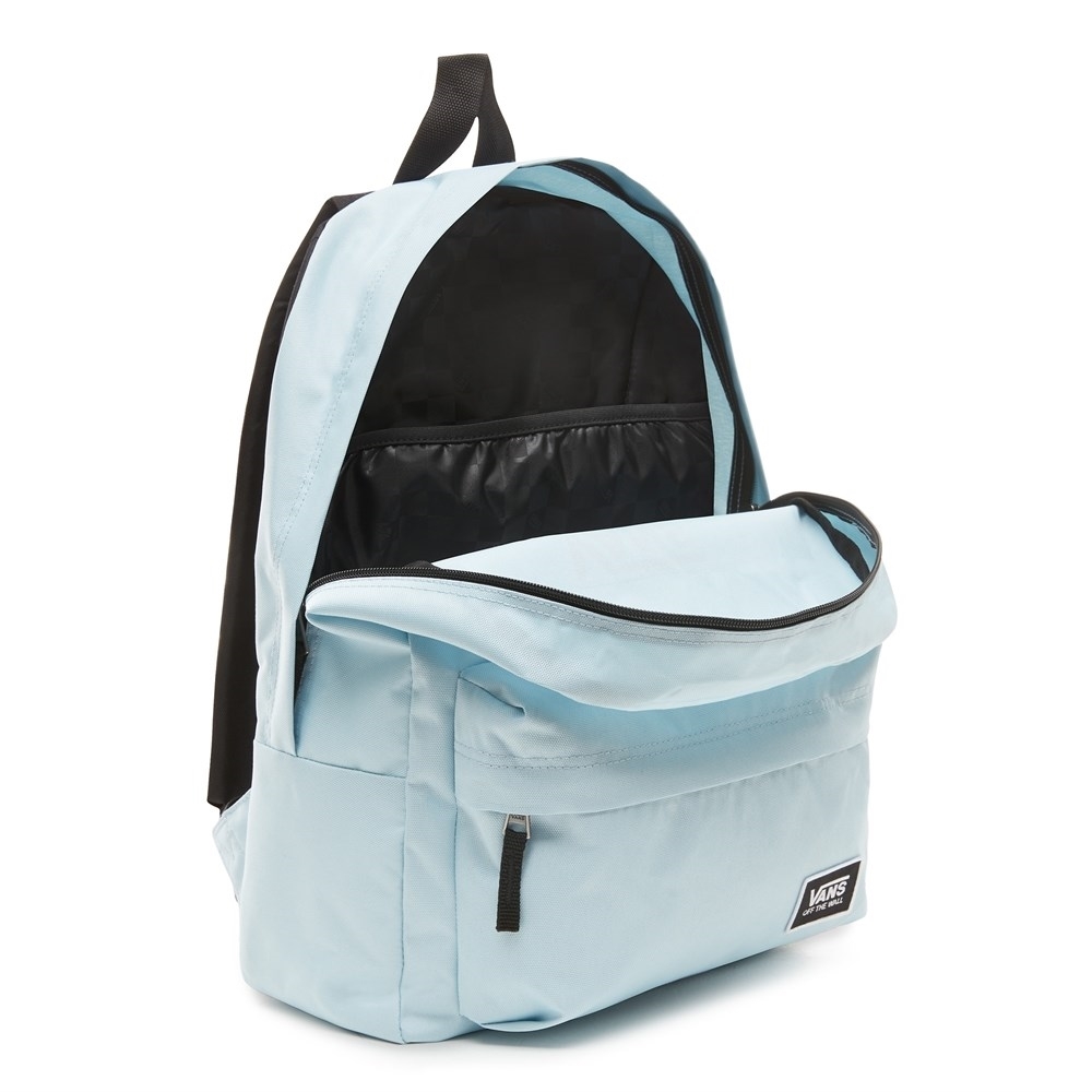 light blue vans backpack